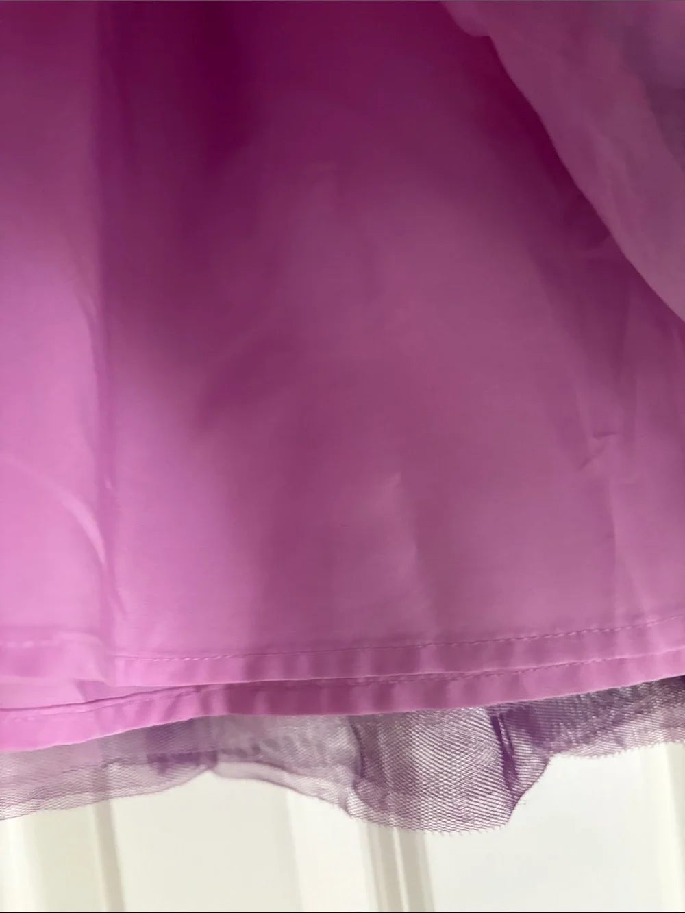 Janie & Jack Girls Tiered Pink & Purple Tulle Skirt